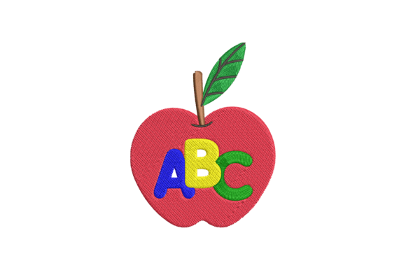 ABC Letters Embroidery Design