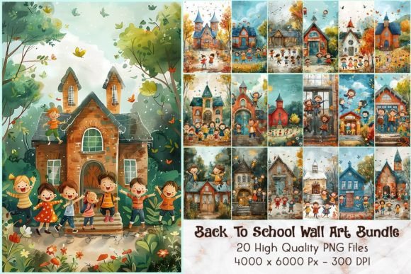 Back to School Wall Art Bundle