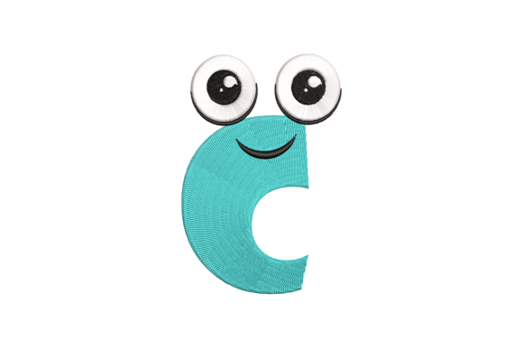 Funny Letter C Embroidery: A Versatile Design for Creative Expression