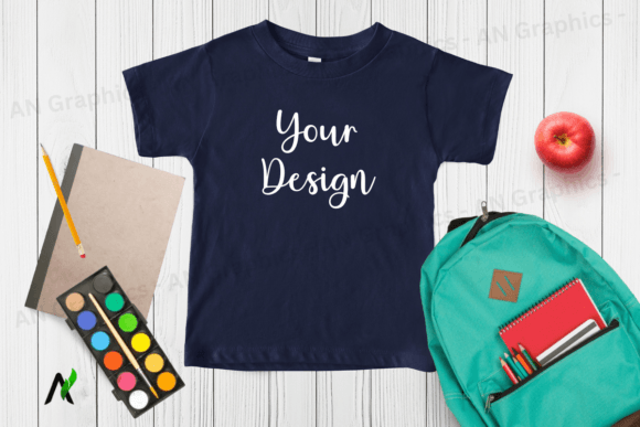 New Kids Bella Canvas 3001B Mockup - 007: A Professional Tool for T-Shirt Designers