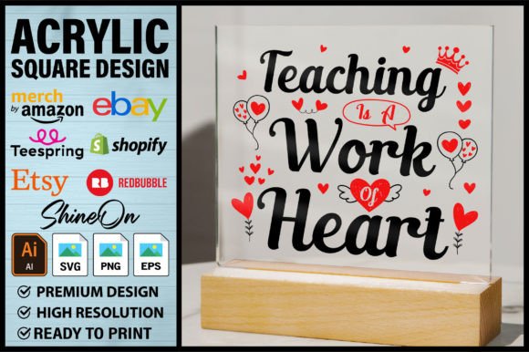 Teaching is a Work of Acrylic Design: A Creative Approach to Back to School